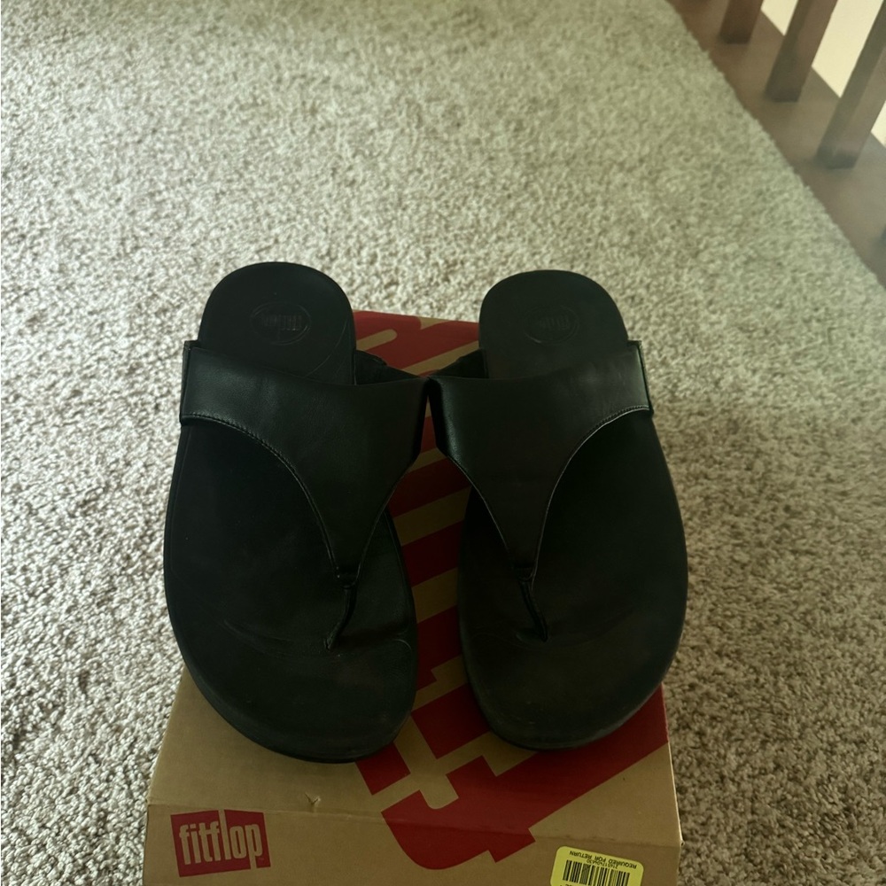 FitFlop Black lulu sandals